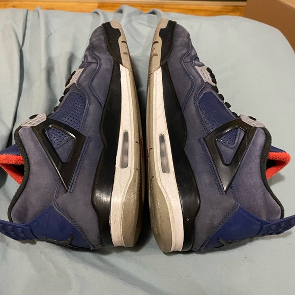 CQ9597-401 Jordan Retro 4 IV Winterized Loyal Blue Casual Shoes - Size 13 Mens - Picture 3 of 9